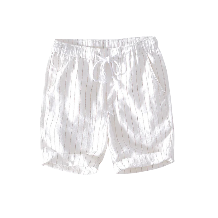 Striped Linen Shorts Thalorn TL014