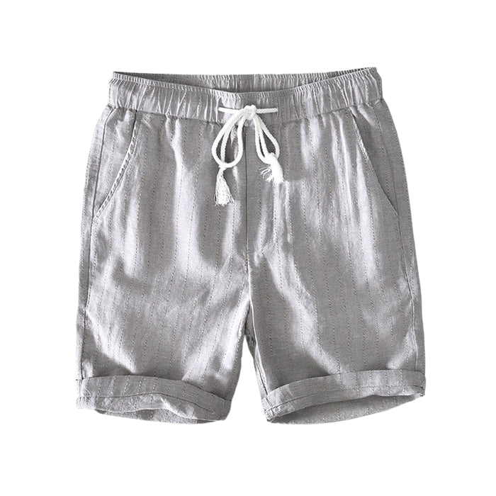 Striped Linen Shorts Thalorn TL014