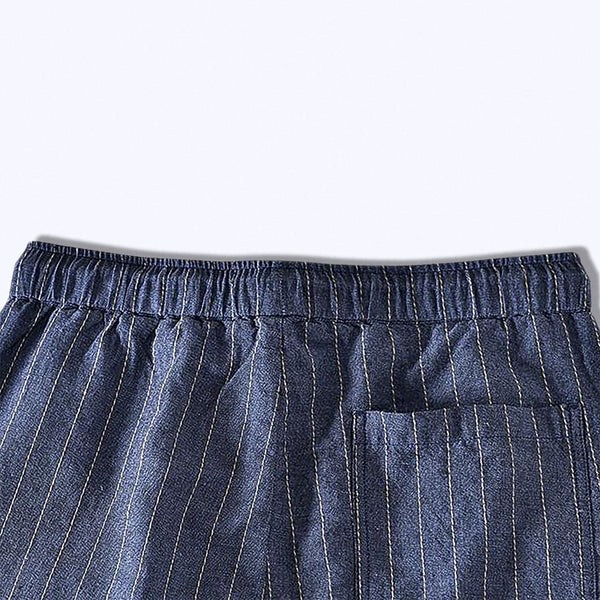 Striped Linen Shorts Thalorn TL014
