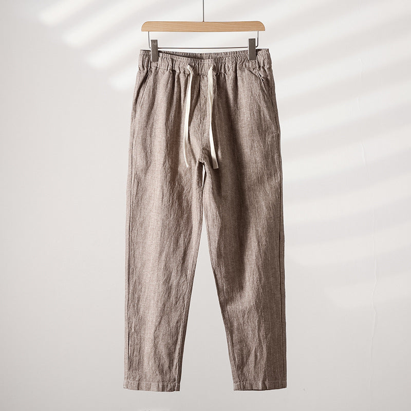 Striped Linen Pants Thalorn TL008