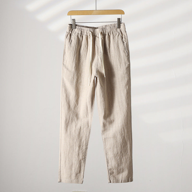 Striped Linen Pants Thalorn TL008