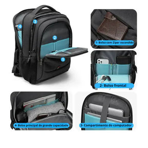 Executive Backpack Thalorn TL084 – 17" Laptop, Waterproof and USB Port