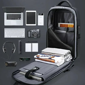 Executive Backpack Thalorn TL087 – 14" Laptop, Expandable, Waterproof and USB Port