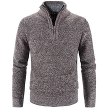 Men's Half-Zip Embroidered Collar Sweater Thalorn TL181