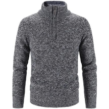 Men's Half-Zip Embroidered Collar Sweater Thalorn TL181