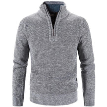 Men's Half-Zip Embroidered Collar Sweater Thalorn TL181