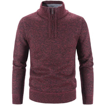 Men's Half-Zip Embroidered Collar Sweater Thalorn TL181