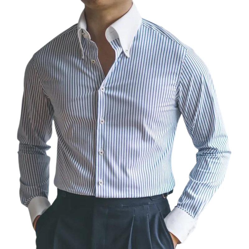 Men's Striped Dress Shirt Thalorn TL053